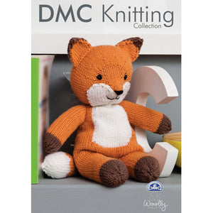 DMC Knitting Pattern - Fox Soft Toy in 4-ply / Fingering