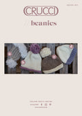 Crucci Knitting Pattern 1837 - Collection of four Hats in Super Chunky yarn
