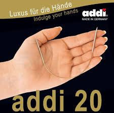 ADDI - Fixed Circular Needles - 20 cm long