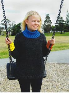 Countrywide Knitting Pattern P244 - Childs Winter Sweater in Chunky / 14-ply for ages 2-10 years