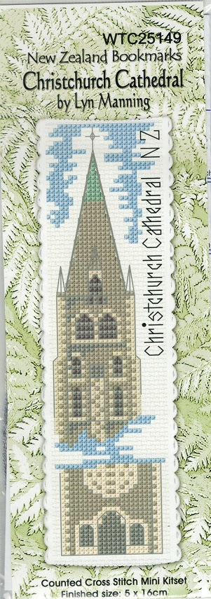 CraftCo Cross-stitch bookmark kit - Christchurch Cathedral