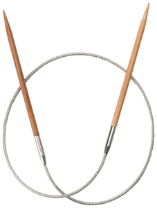 ChiaoGoo - Bamboo circular  needles - 60 cm Patina colour