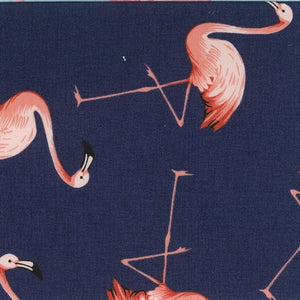 Nagai - Flamingos on Navy background
