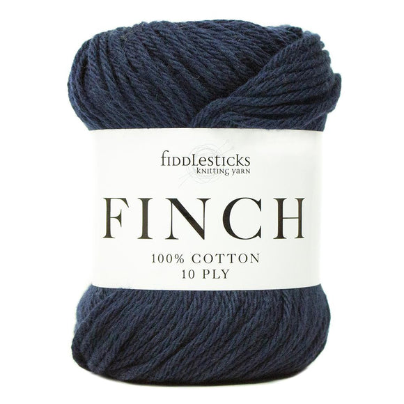 Fiddlesticks Finch - 100% Cotton - 10-ply / Aran Weight