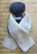 Countrywide Knitting Pattern P63 - Double Moss Stitch Scarf in 14-ply / Chunky