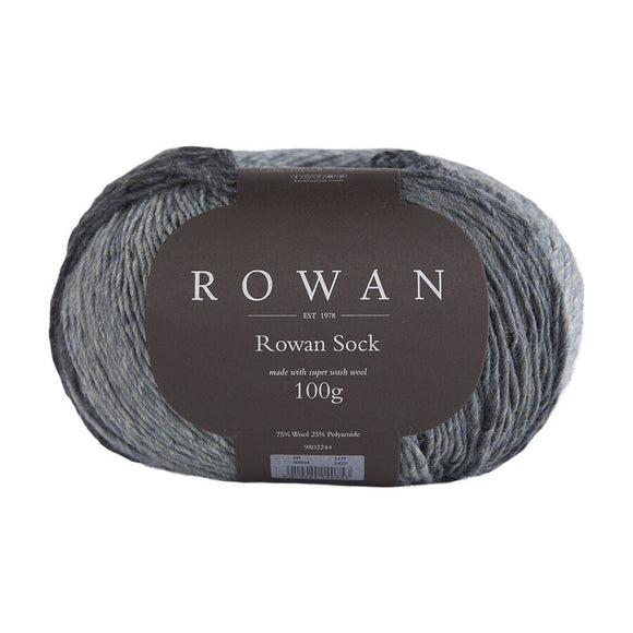 Rowan - Sock Wool Tone-on-tone with Long Gradient 4-ply / Fingering