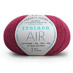 Zealana Air Lace yarn - Hot Pink