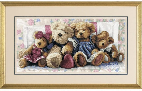 Dimensions Gold Collection Counted Cross Stitch Kit - A Row of Love