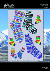Opal Yarn pattern - The Great Sock Collection
