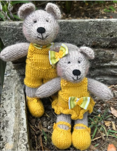 Knitting kit - Adelaide and Gilbert Bears