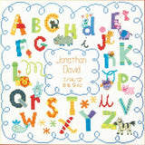 Dimensions Counted Cross Stitch Kit - Alphabet Birth Record