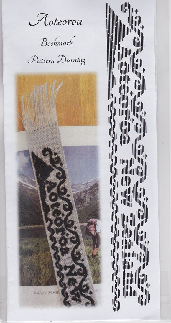 JC Embroidery Bookmark Kit - Aoteoroa