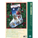 Dimensions Counted Cross Stitch Kit - Christmas Stocking Santas Arrival