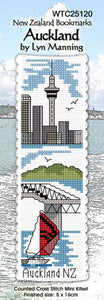 CraftCo Cross-stitch bookmark kit - Auckland