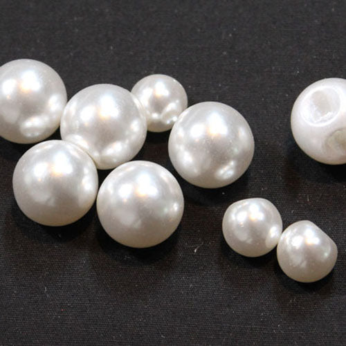 Buttons - Pearl with Channel Shank - 8 mm