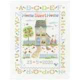 DMC Counted Cross Stitch Kit - Home Sweet Home Sampler