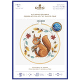 DMC Counted Cross Stitch Kit - Folk Squirrel (includes hoop!)