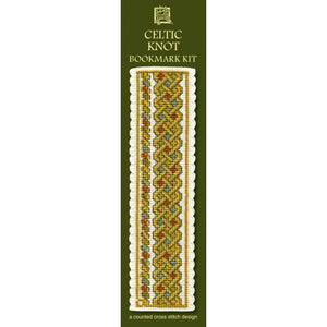 British Textile Heritage Cross-stitch Bookmark kit - Celtic Knot