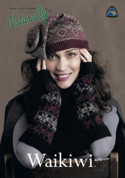 Naturally Knitting Pattern Booklet BKWA2 - 9 patterns for adults in 4-ply / Fingering