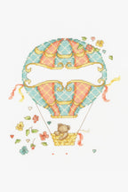 DMC Counted Cross Stitch Kit - Baby Balloon Birth Record