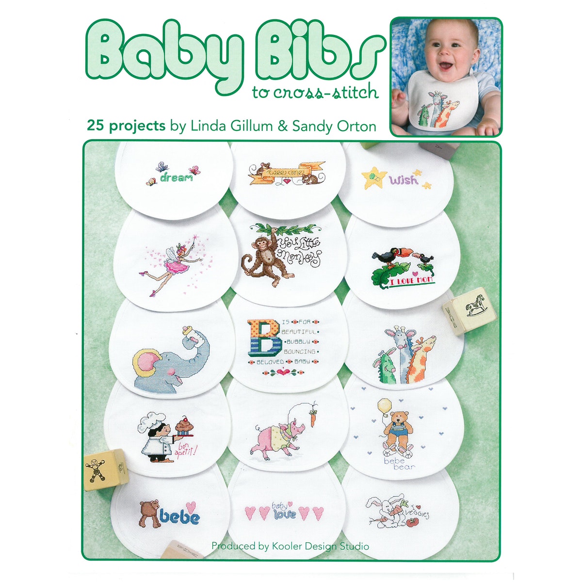 Baby Bibs to Cross-Stitch