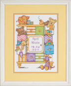 Dimensions Counted Cross Stitch Kit - Baby Drawers Birth Record