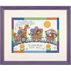 Dimensions Counted Cross Stitch Kit - Baby Express Birth Record