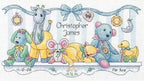 Dimensions Counted Cross Stitch Kit - Baby's Friends Birth Record