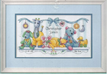 Dimensions Counted Cross Stitch Kit - Baby's Friends Birth Record
