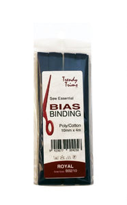 Bias Binding / Bias Tape - 10 mm wide x 4 metres long