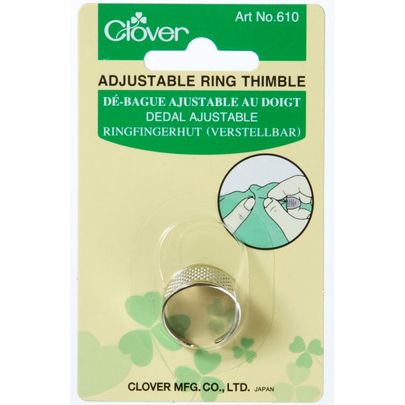Clover C610 & C611 - Adjustable Ring Thimbles