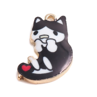 Enamel Charms - Cats