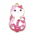 Enamel Charms - Cats