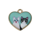 Enamel Charms - Cats