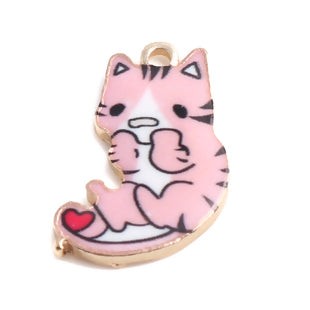 Enamel Charms - Cats