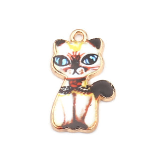 Enamel Charms - Cats
