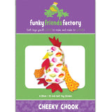 Funky Friends Soft Toy Pattern - Cheeky Chook