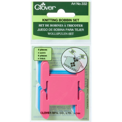 Packet of knitting bobbins from Clover Japan