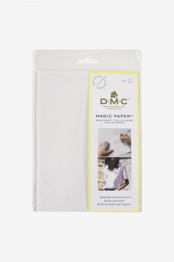 DMC Magic Paper - Tracing paper for Original Embroidery Designs!