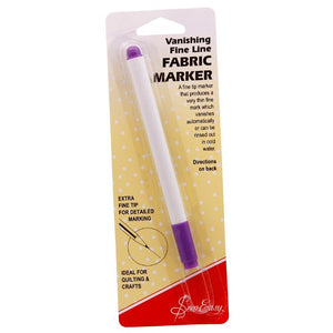 Sew Easy - Purple Vanishing Fine Line Fabric Marking Pen