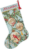 Dimensions Gold Counted Cross Stitch Kit - Christmas Stocking Enchanted Ornaments