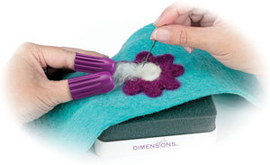 Dimensions Finger Guards for Needle Felting and Punch Needle