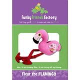 Funky Friends Soft Toy Pattern - Fleur the Flamingo