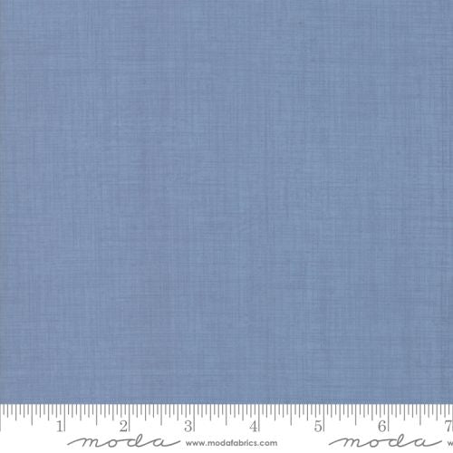 A lawn cotton fabric in medium blue by designer French General for Moda fabrics.