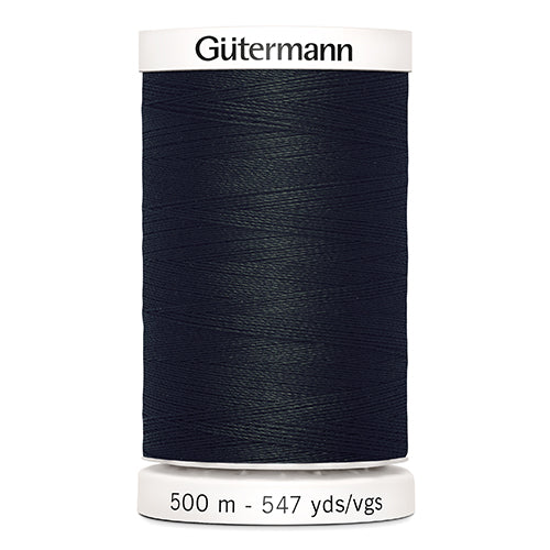 Gutermann Sew-All Thread - 500m large spools in Black or White