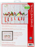 Dimensions Counted Cross Stitch Kit - Winter Gathering