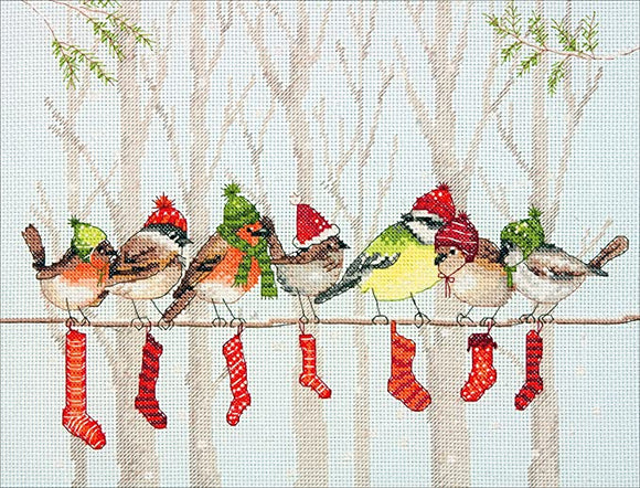 Dimensions Counted Cross Stitch Kit - Winter Gathering