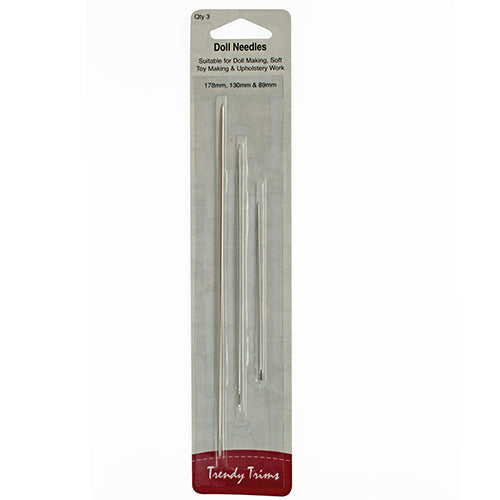 Trendy Trims - 3 Doll Needles