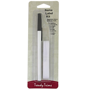 Name Labeling Kit - Pen and Iron-on Tape
