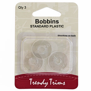 Bobbins - Standard size, Plastic